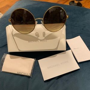 Authentic Michael Kors Oversized Round Sunglasses